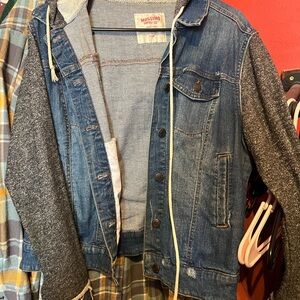 Mossimo Denim and Gray Jacket